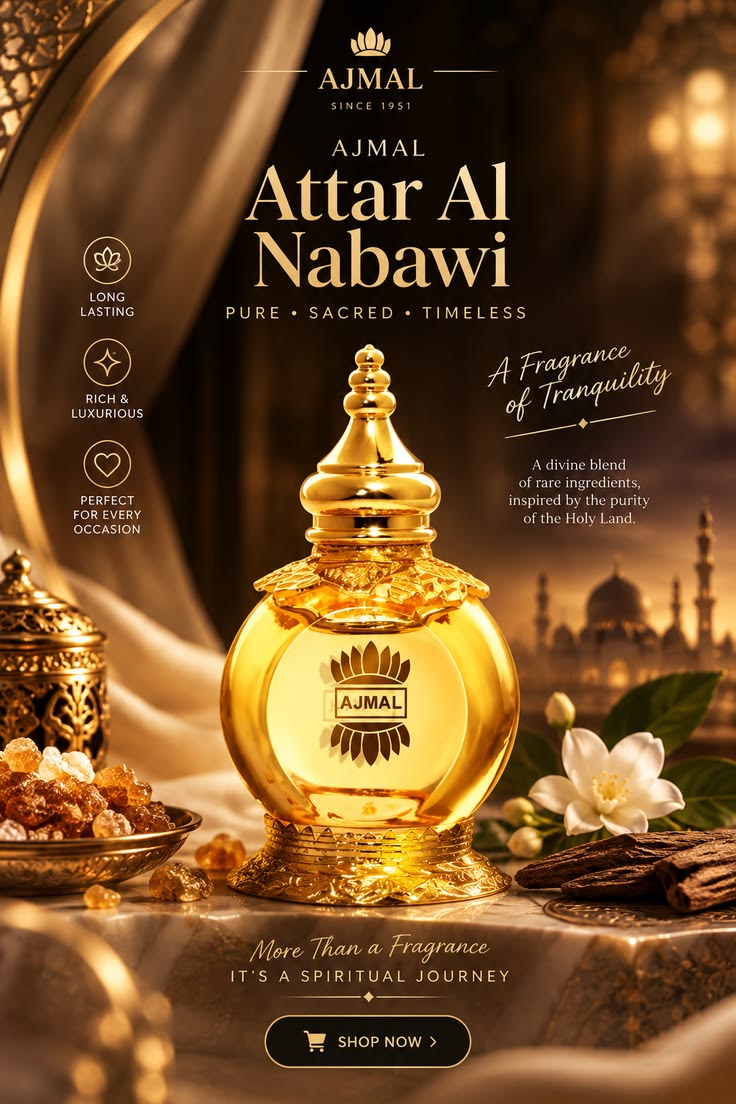 Afnan musk abhiyad floral attar (Woody musk)
